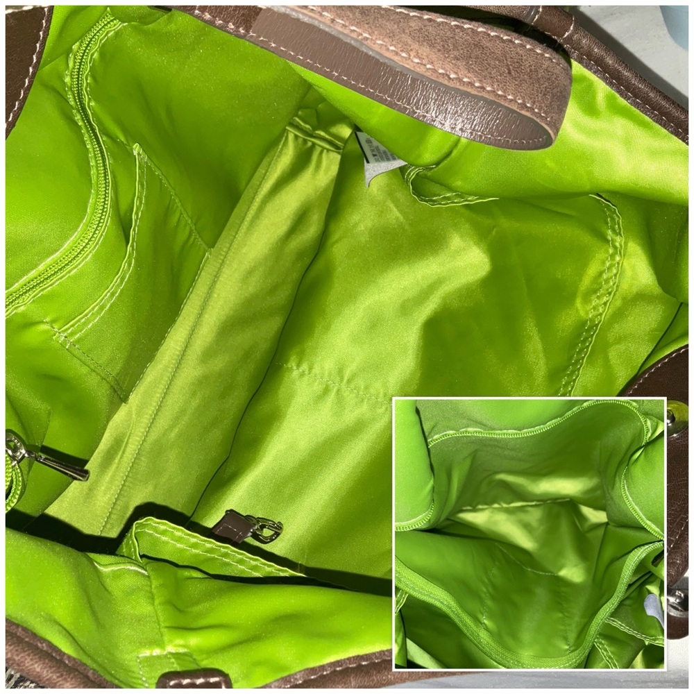 Longchamp Python Embossed Leather Tote - image 6